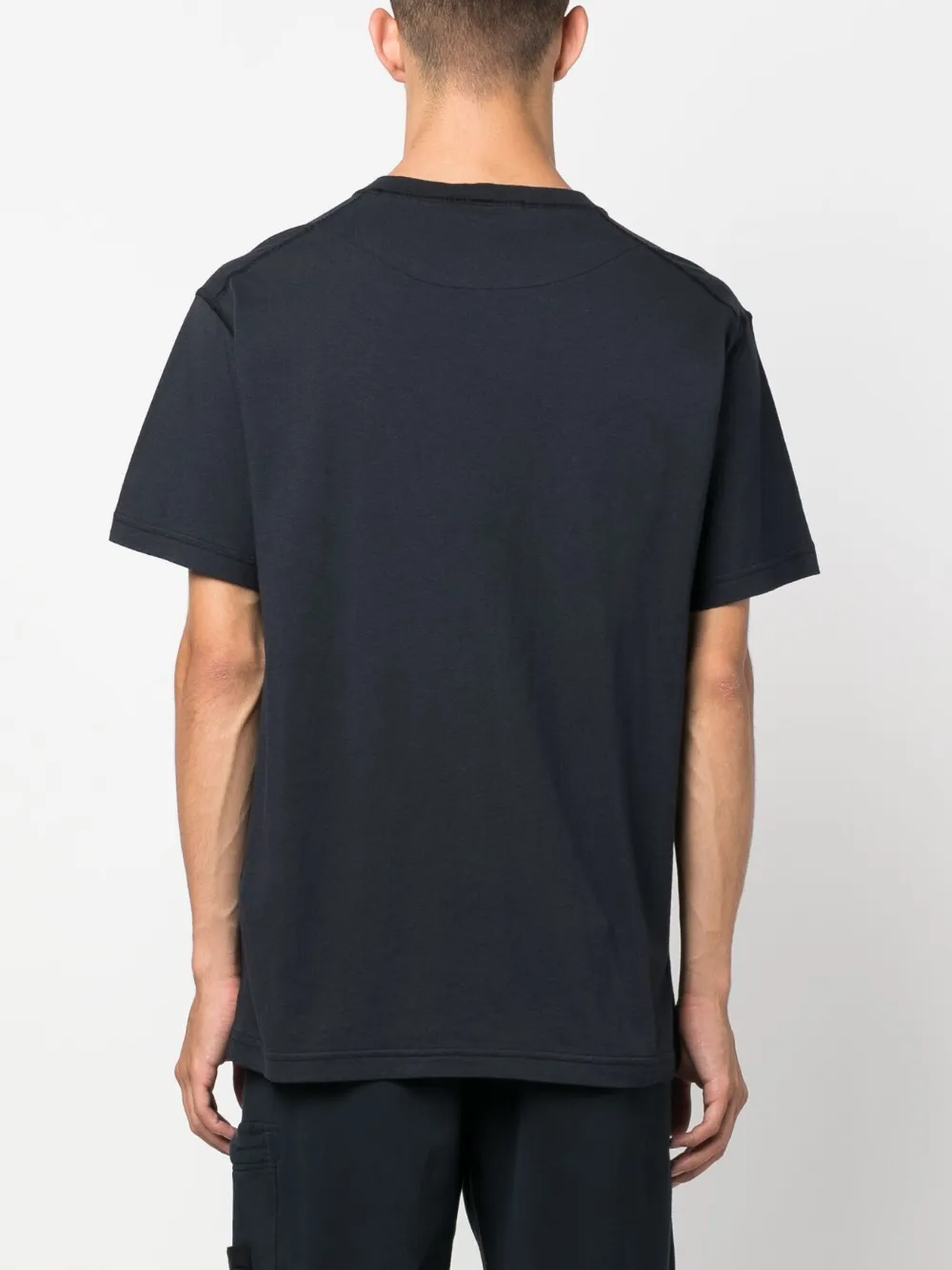 ★関税込★STONE ★コンパスパッチ コットン Tシャツ Stone Island コンパスパッチ Tシャツ | ブルー | FARFETCH JP