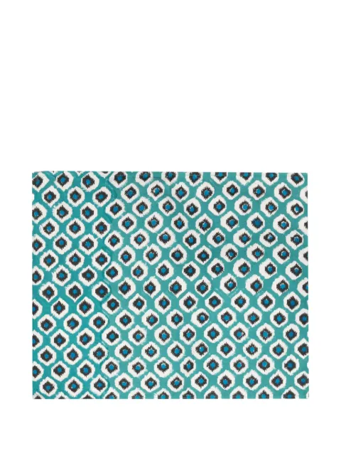 Les-Ottomans set de cuatro salvamanteles con estampado abstracto