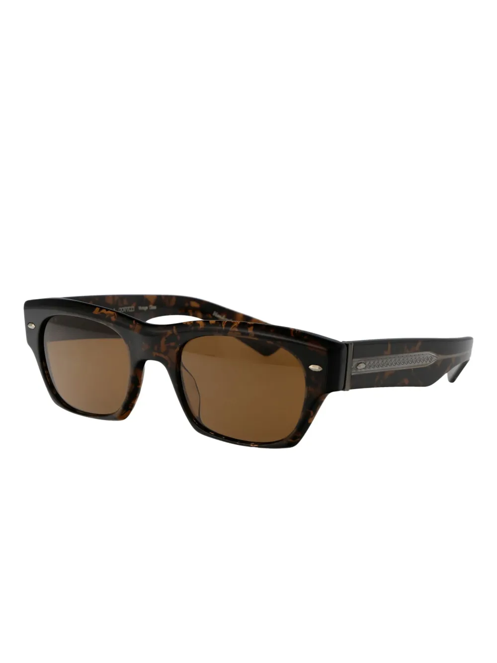 Oliver Peoples Kasdan tortoiseshell square-frame sunglasses - Bruin