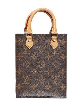 Louis Vuitton pre-owned Monogram Small Sac Plat Handbag - Farfetch