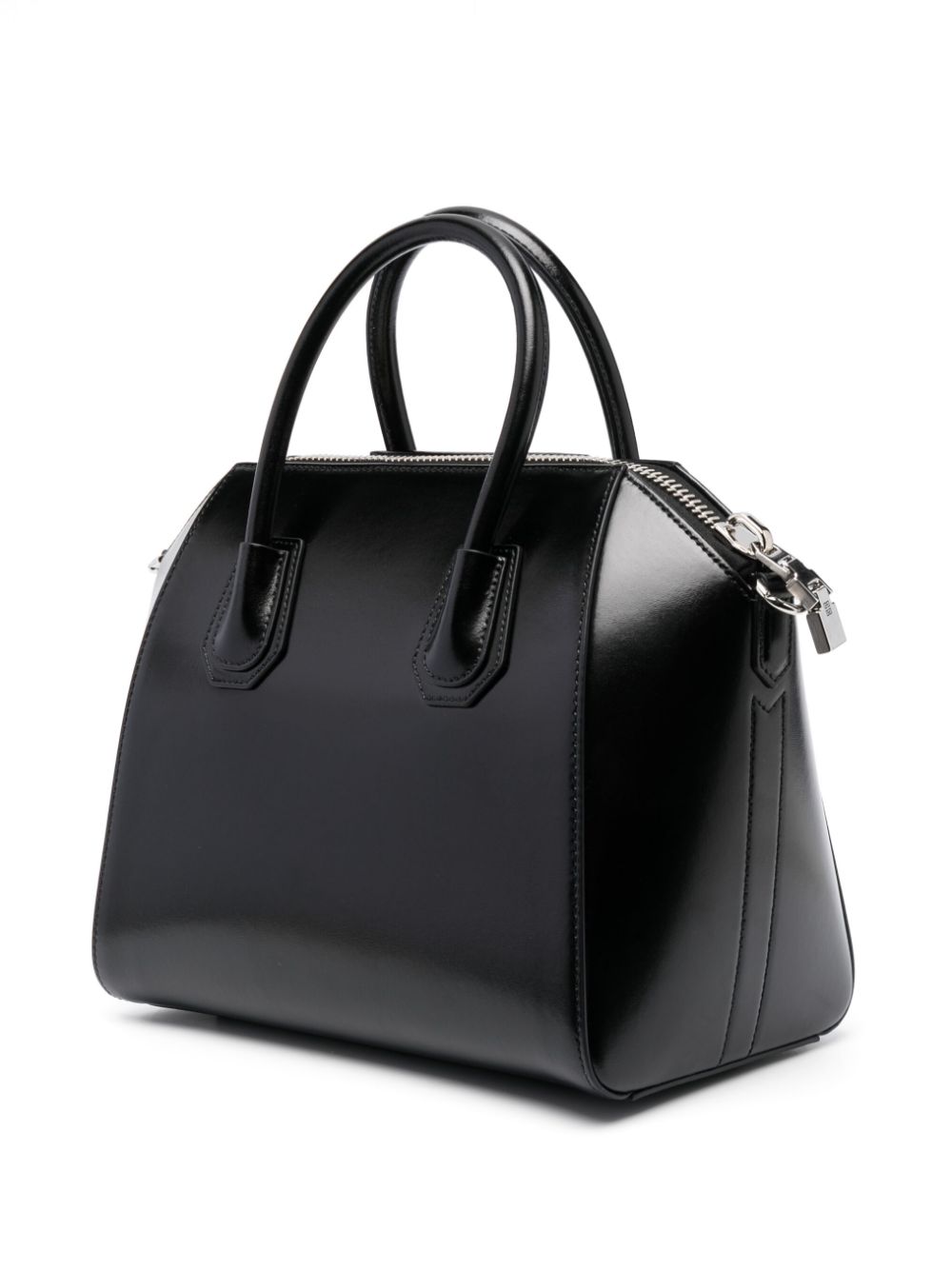 Shop Givenchy Small Antigona Tote Bag In Schwarz