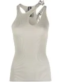 ANDREĀDAMO cut-out tank top - Neutrals