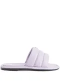 Giuseppe Zanotti Harmande quilted flat sandals - Purple