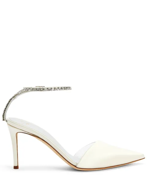 Giuseppe Zanotti Xenya 85mm crystal-embellished pumps