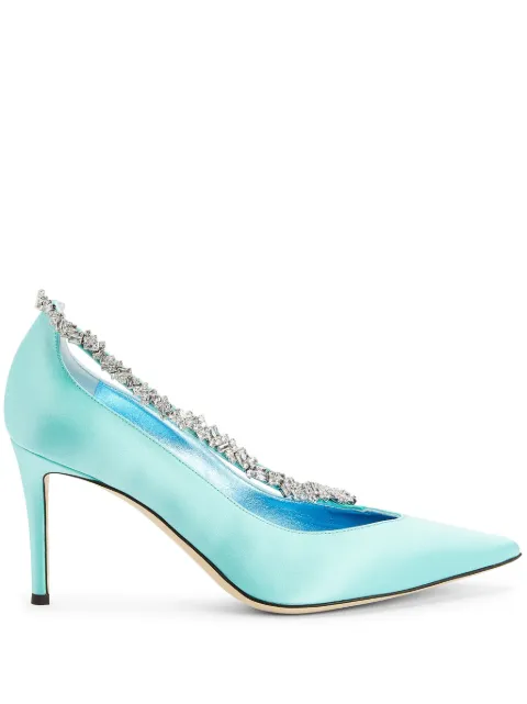 Giuseppe Zanotti zapatillas Filipa Crystal con tacón de 105mm
