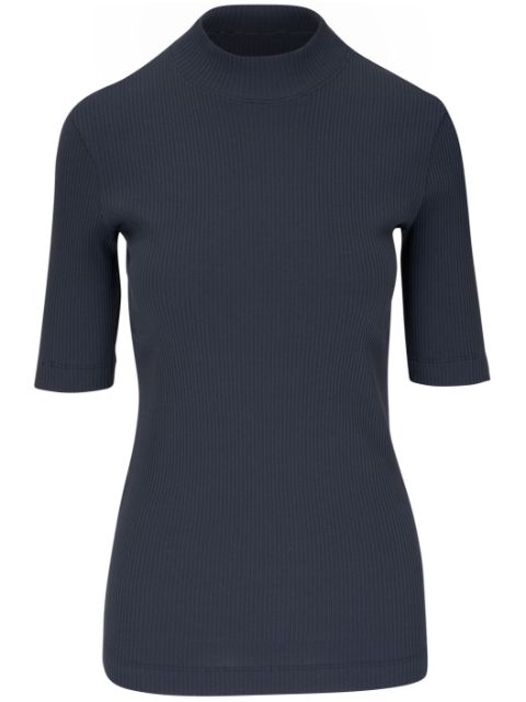 Brunello Cucinelli ribbed-knit mock-neck top Women