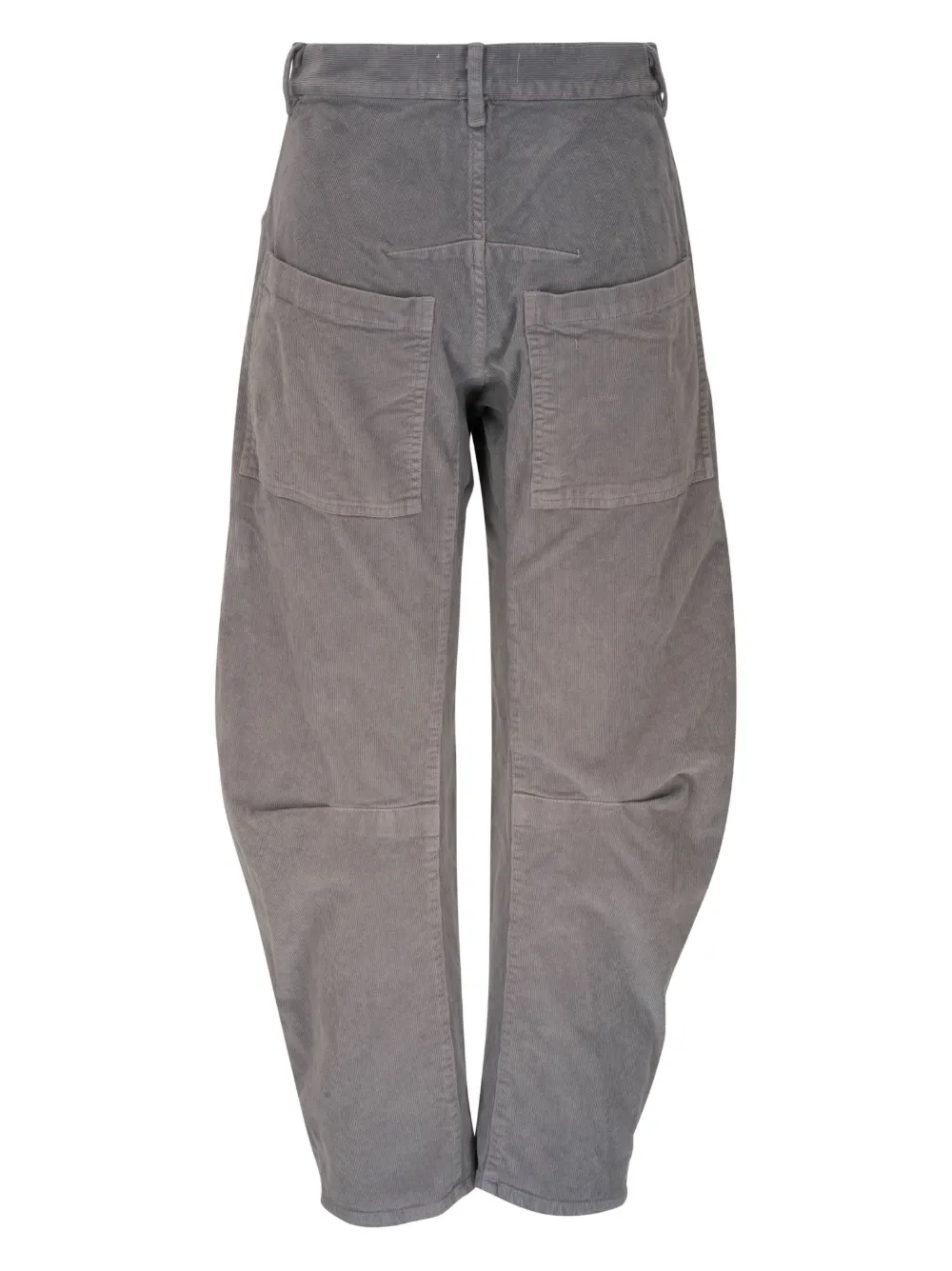 Nili Lotan Ribfluwelen broek - Grijs