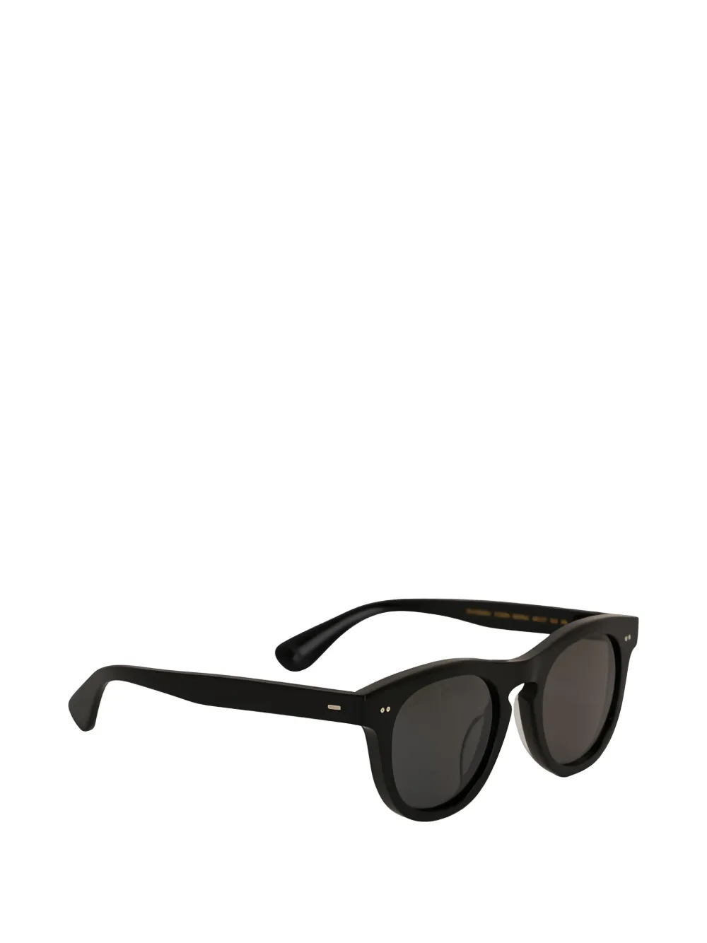 Oliver Peoples round-frame sunglasses - Zwart