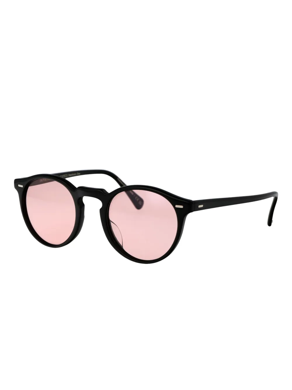 Oliver Peoples Gregory Peck Sun round-frame sunglasses - Zwart