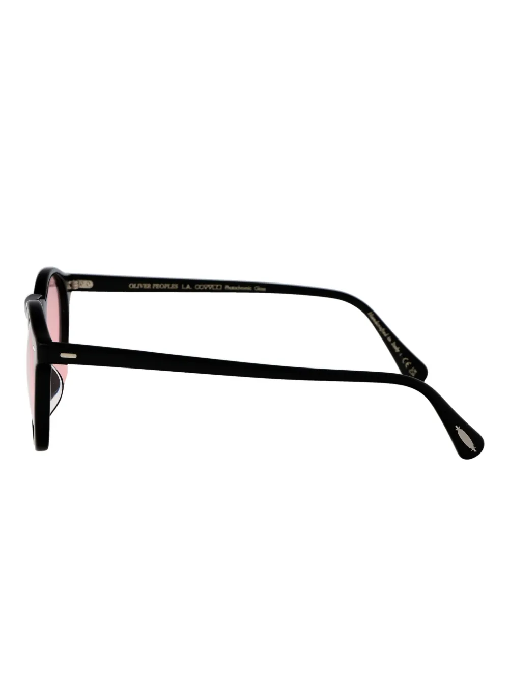 Oliver Peoples Gregory Peck Sun Round-frame Sunglasses In Black