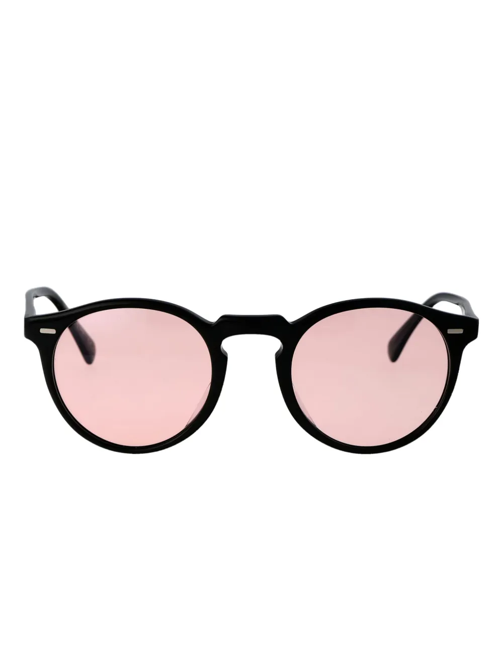 Oliver Peoples Gregory Peck Sun round-frame sunglasses | Black | Image 1