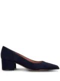 Gianvito Rossi Piper 50mm suede pumps - Blue
