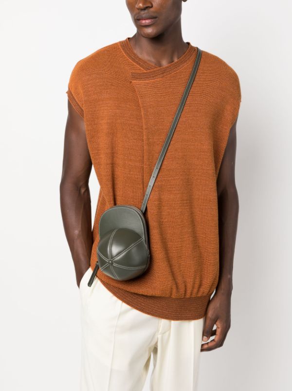 JW Anderson Men's Midi Cap Leather Bag