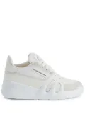 Giuseppe Zanotti Talon logo-lettering sneakers - White