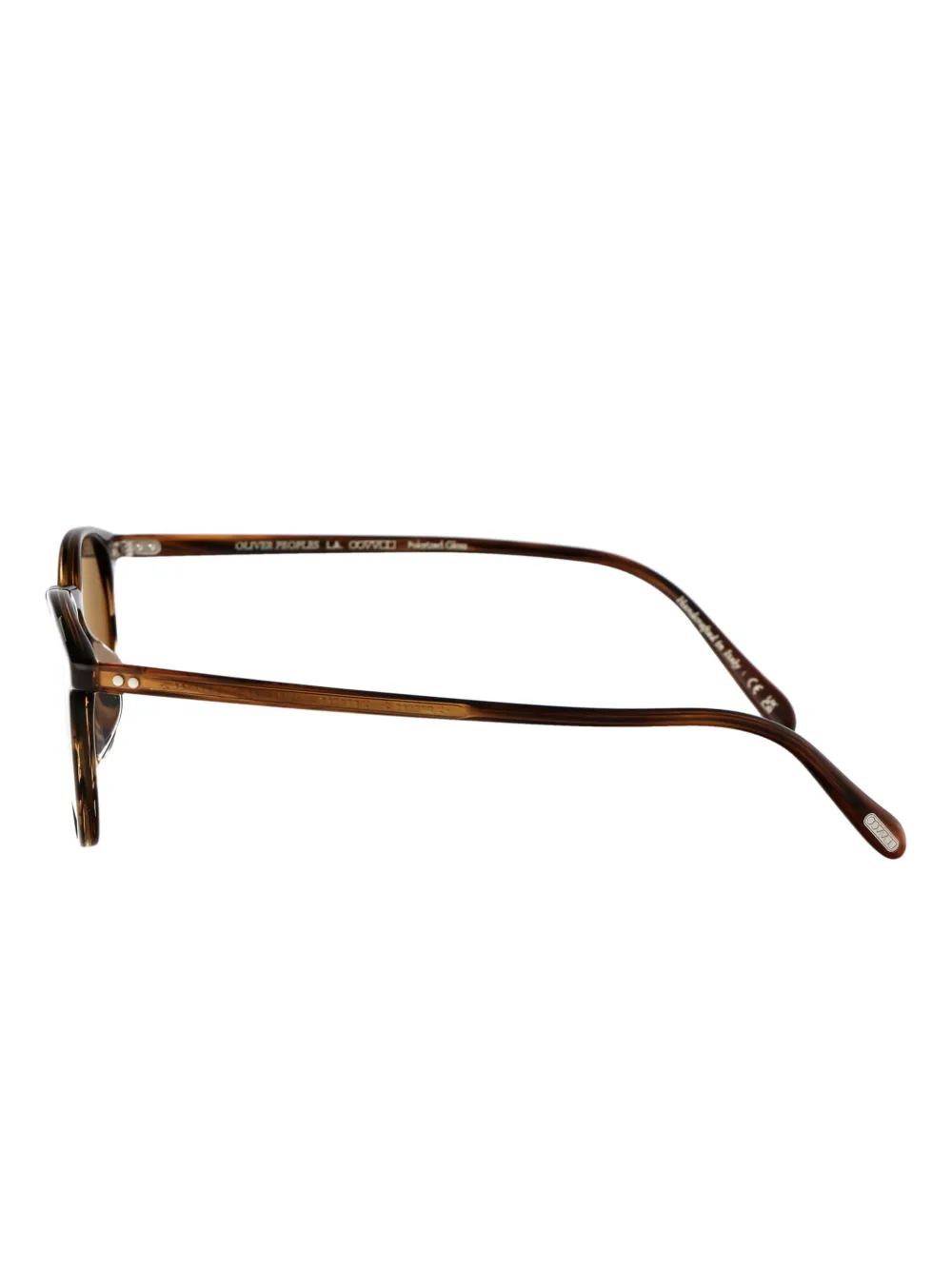 Oliver Peoples Riley Sun Round-frame Sunglasses In Green