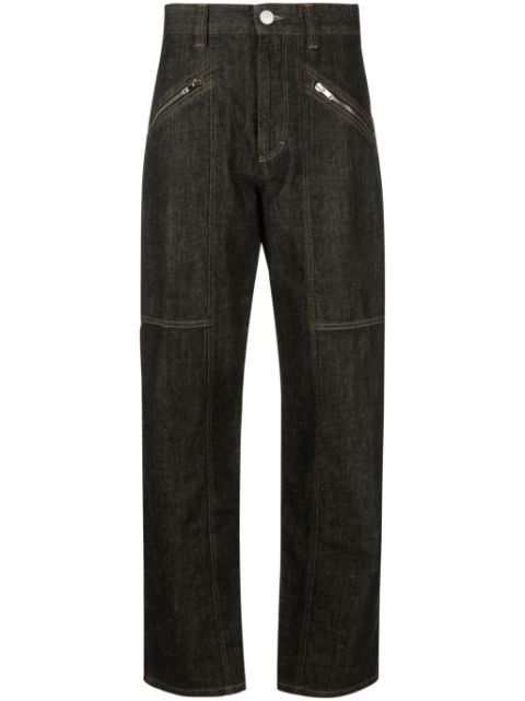 ISABEL MARANT straight-leg denim trousers Women