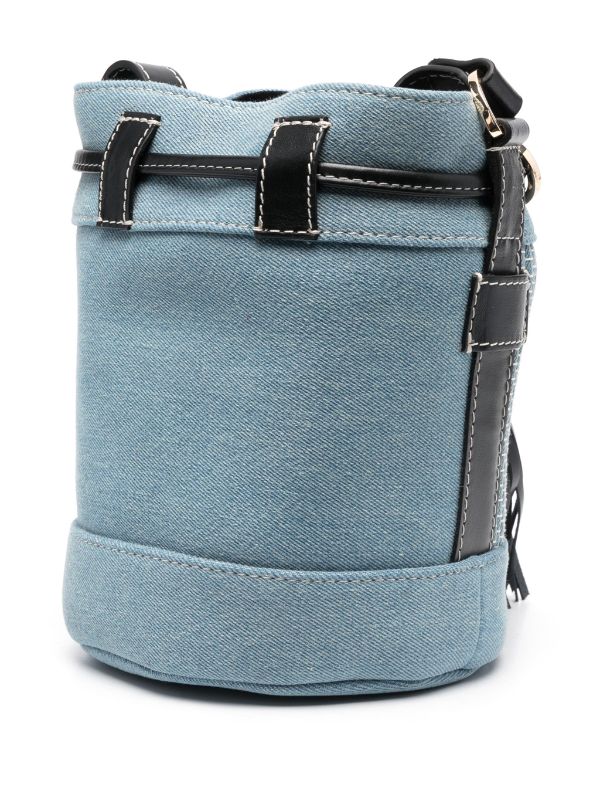 See by Chloé Vicki Small Denim Bucket Bag