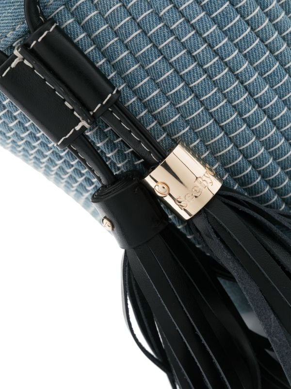 See by Chloé Vicki Small Denim Bucket Bag