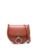 Chloé small Arlene leather crossbody bag - Brown