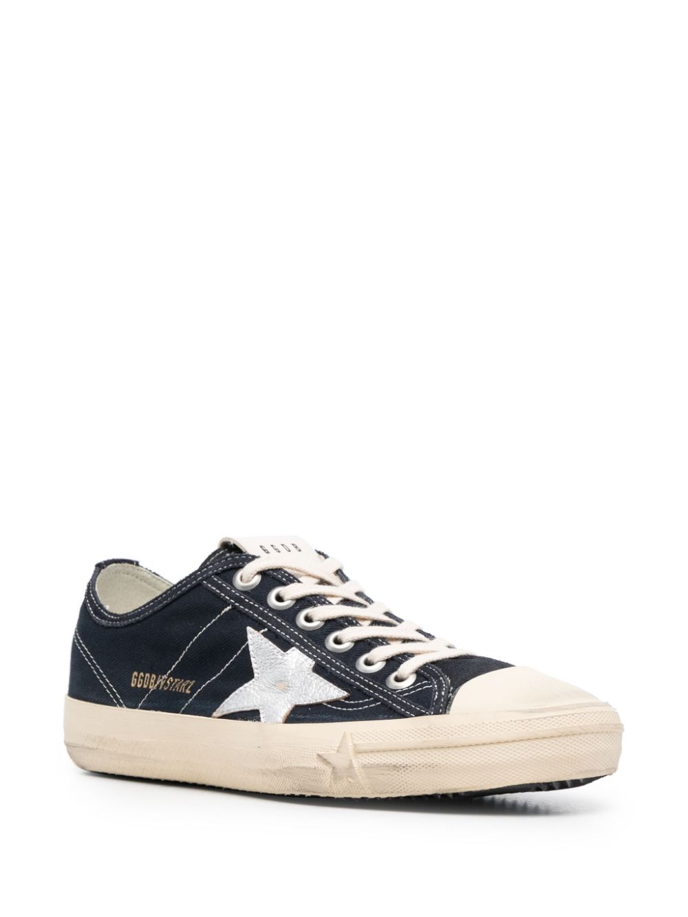 Golden Goose V-Star leren sneakers - Blauw