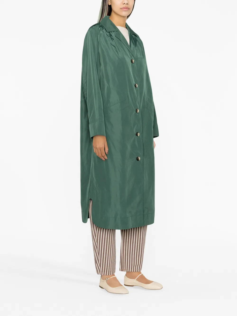 Ganni trench on sale