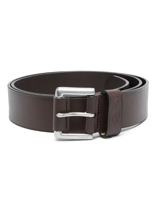 Ceinture en cuir à boucle - Polo Ralph Lauren - Modalova