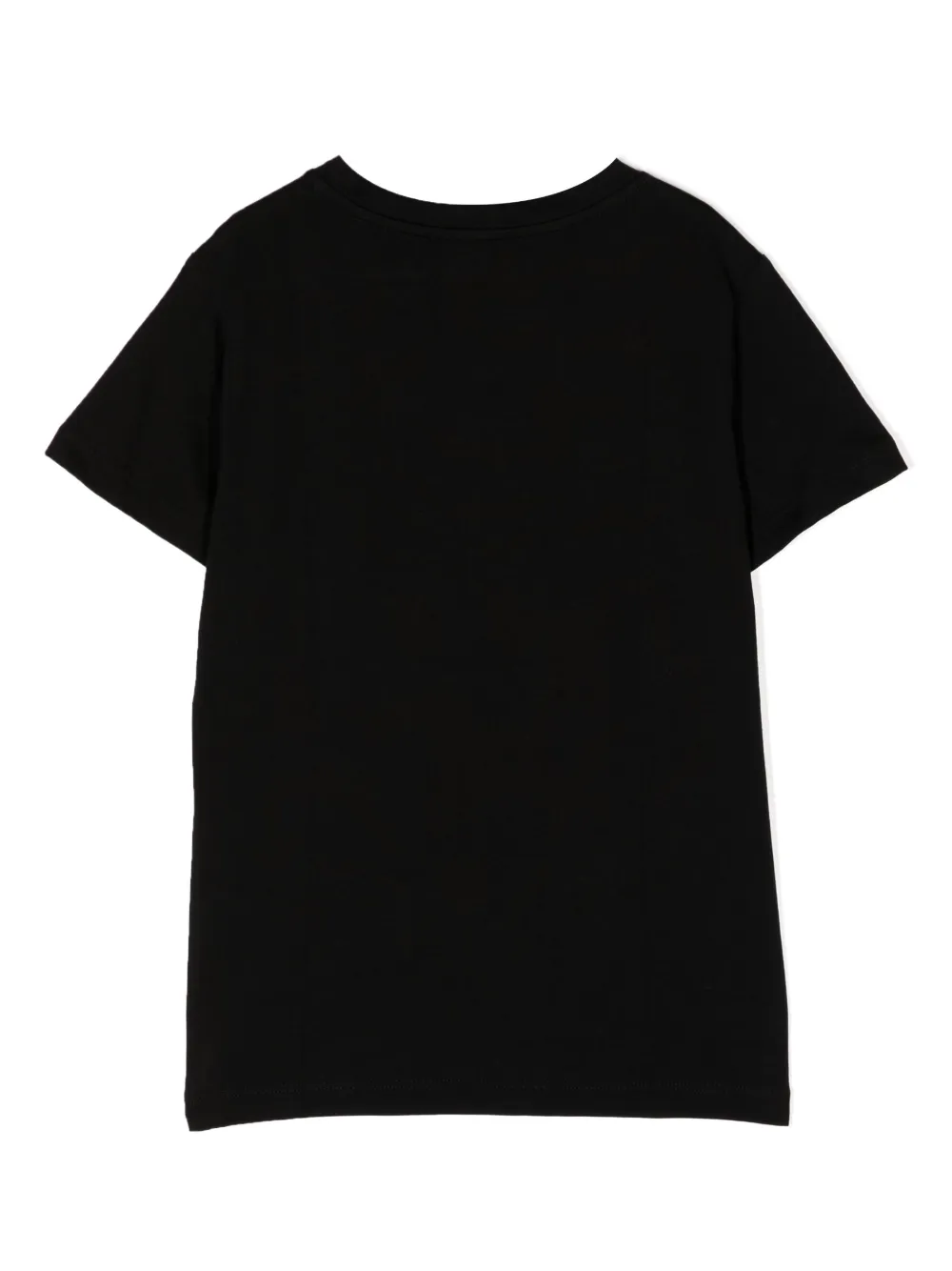 Balmain Kids T-shirt met logoprint - Zwart