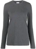 Brunello Cucinelli Monili bead-embellished T-shirt - Grey