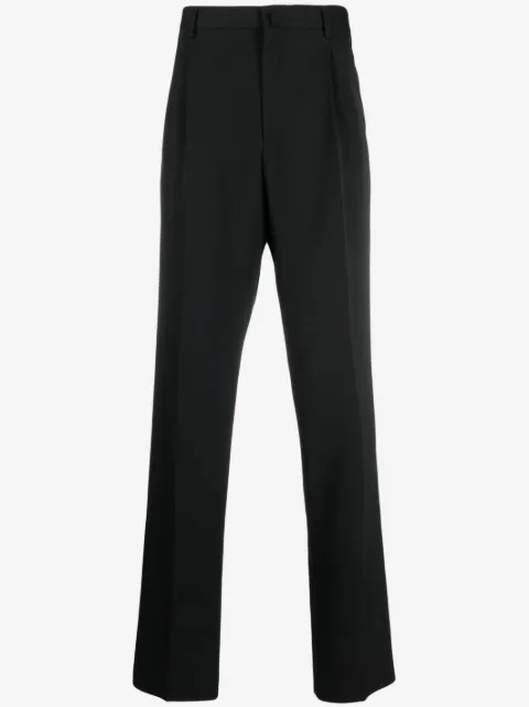 Lanvin Calça reta com pregas
