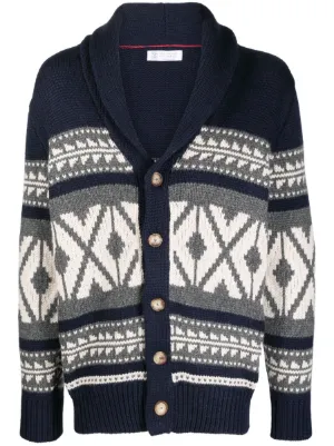 Nordic online cardigan mens