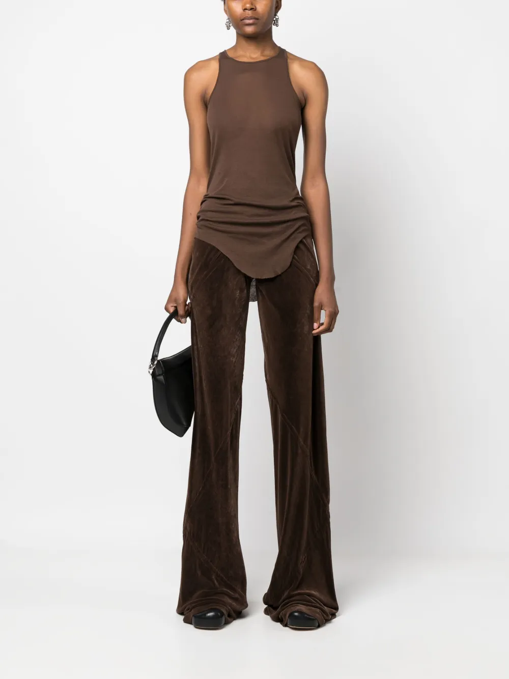 Rick Owens Tanktop met ronde hals - Bruin