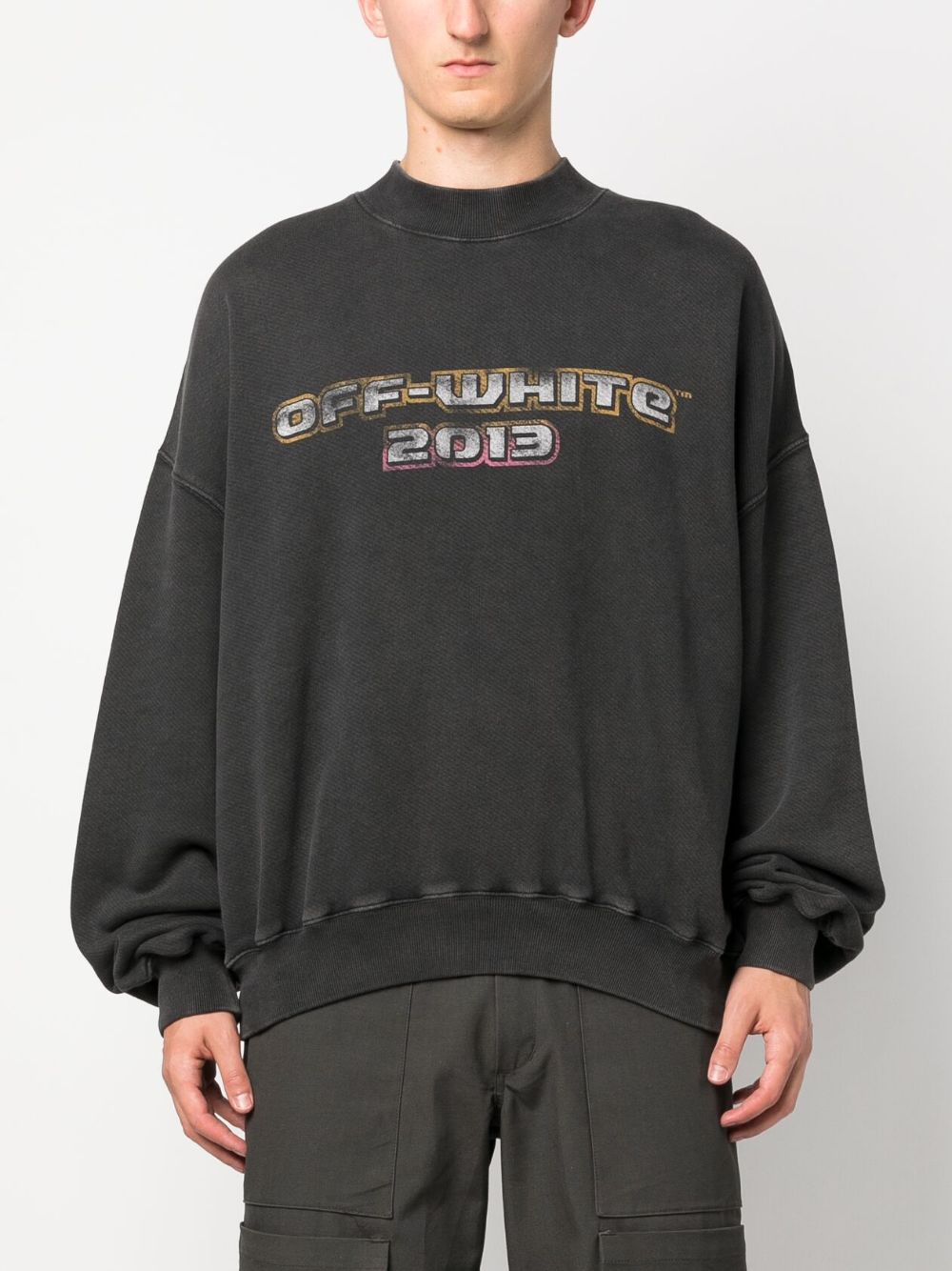 Cheap Off-White Digit Bacchus cotton sweatshirt Men