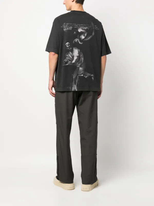 Off-White プリント Tシャツ | ブラック | FARFETCH JP