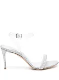 Casadei 90mm Blade Stratosphere sandals - Silver