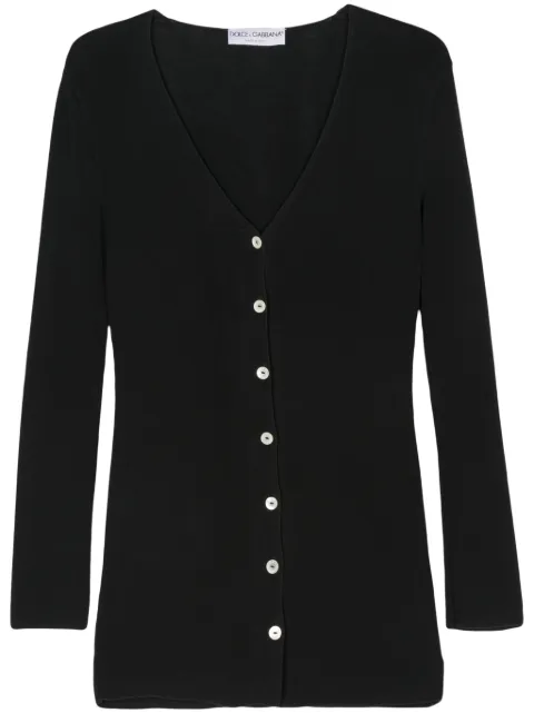 Dolce & Gabbana Pre-Owned 1990s ribbed-knit cardigan
