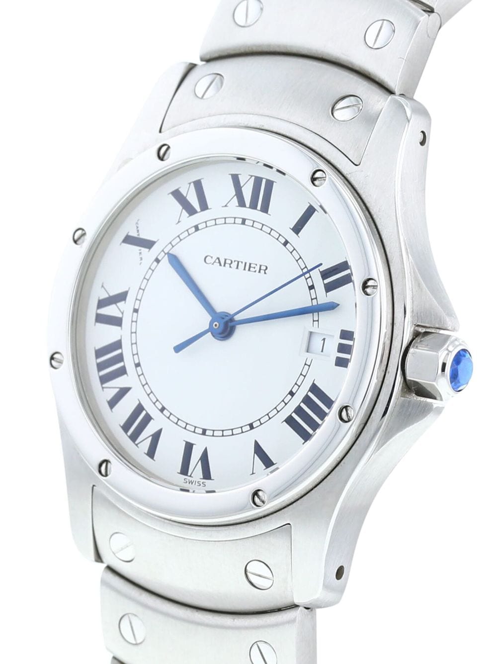 Image 2 of Cartier 1990 pre-owned Cougar 33mm