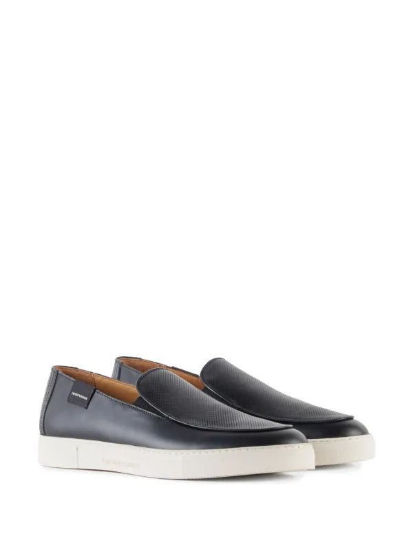 Emporio armani slip on new arrivals