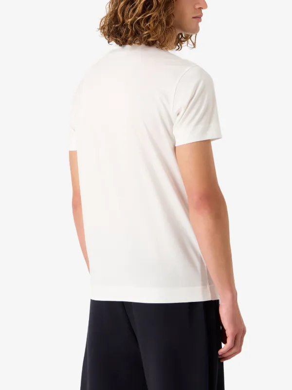 Tシャツ・カットソー EMPORIO ARMANI Men T-shirt White EM001400AF10017 F0085 Gold Label viscose-jersey crew-neck T-shirt | EA7