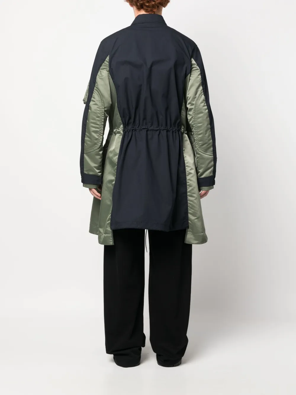 Sacai drawstring-waist Trench Coat - Farfetch