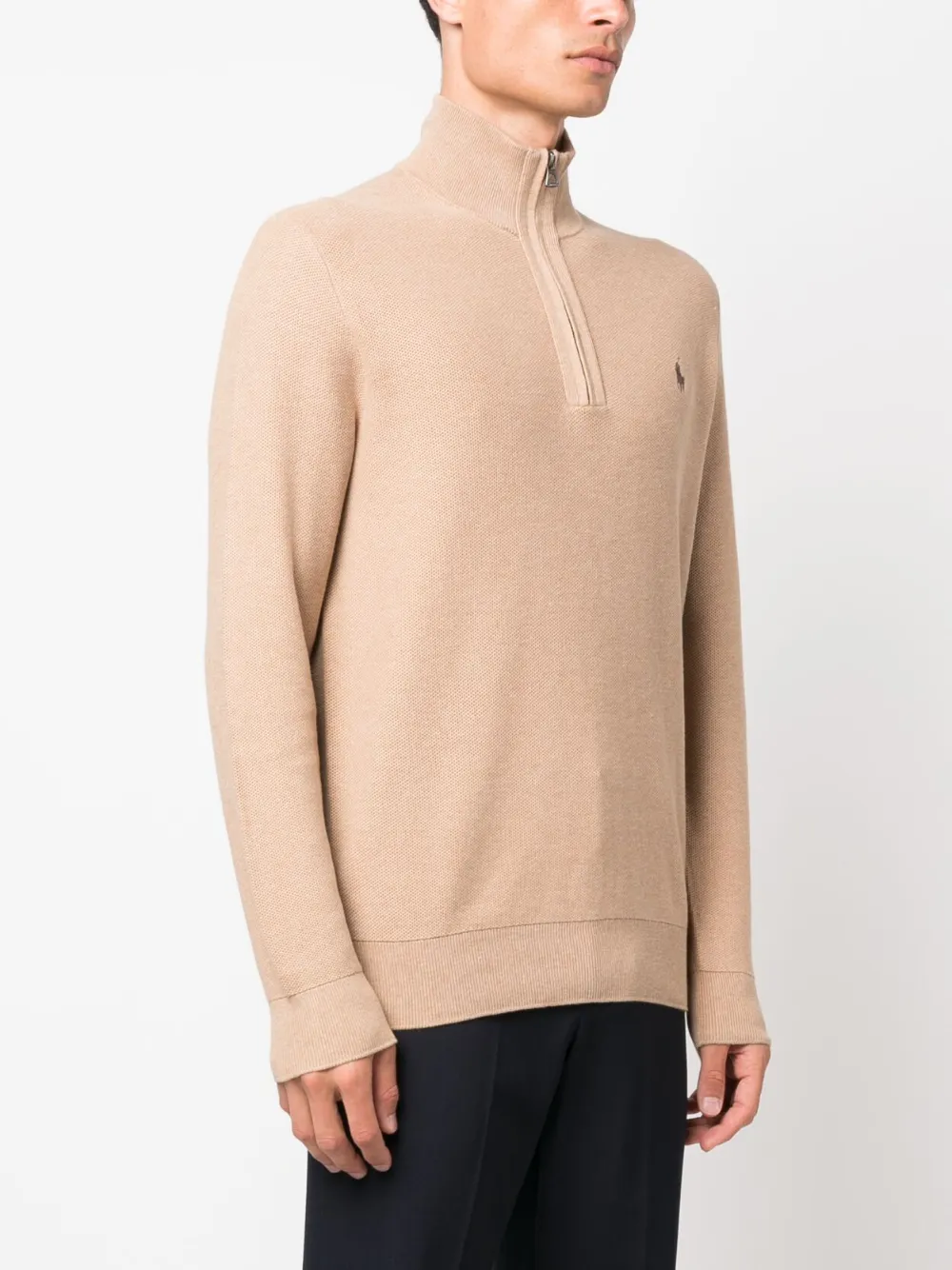 Polo Ralph Lauren Sweater met hoge hals Bruin