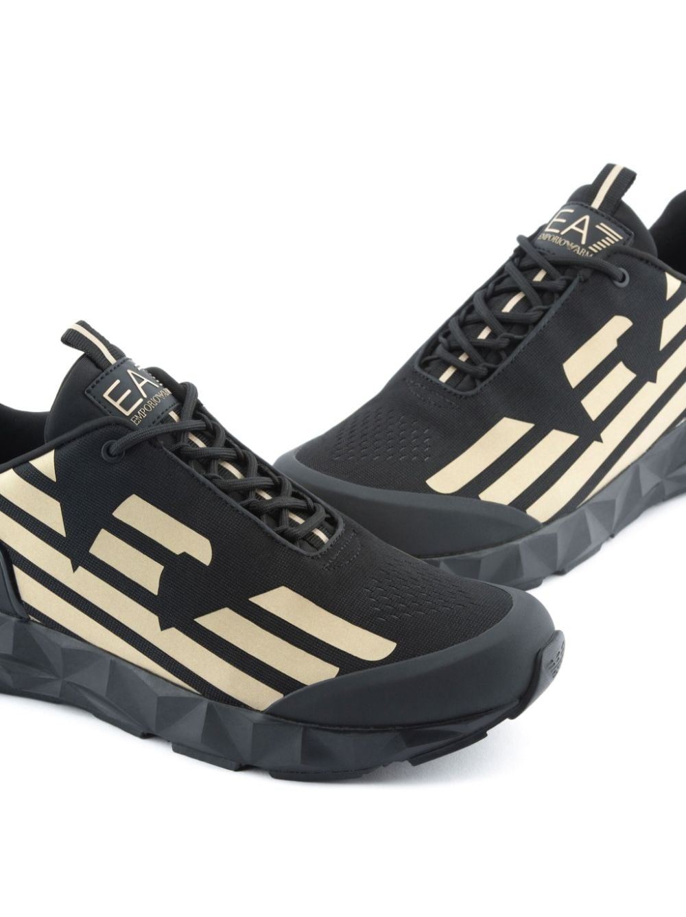 Shop Ea7 Ultimate C2 Kombat Sneakers In Black