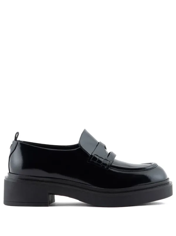 Armani loafers deals womens