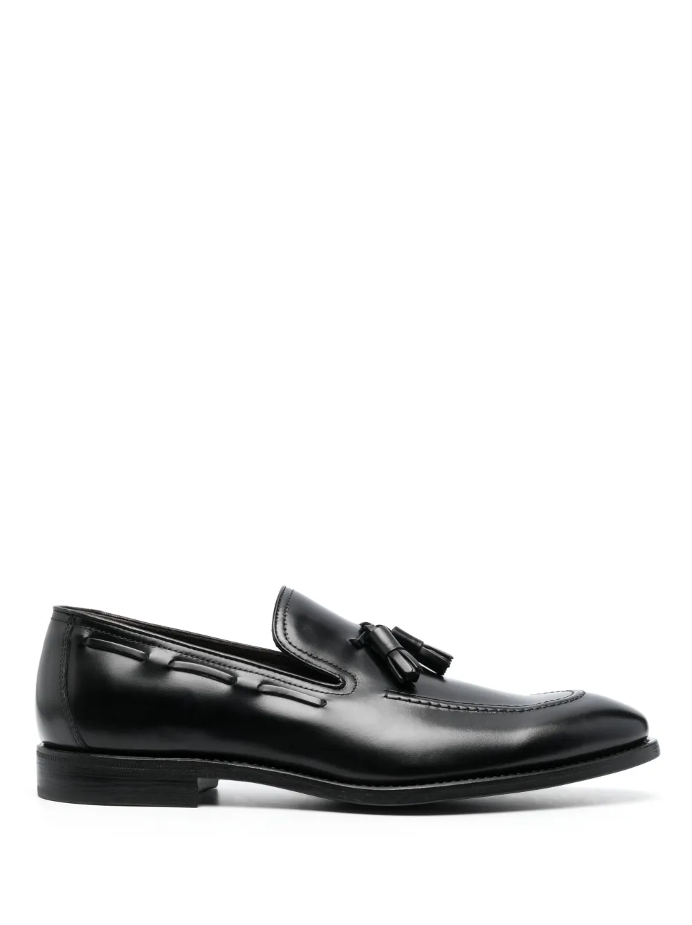 Henderson Baracco tassel-detail leather loafers | Black | Image 1