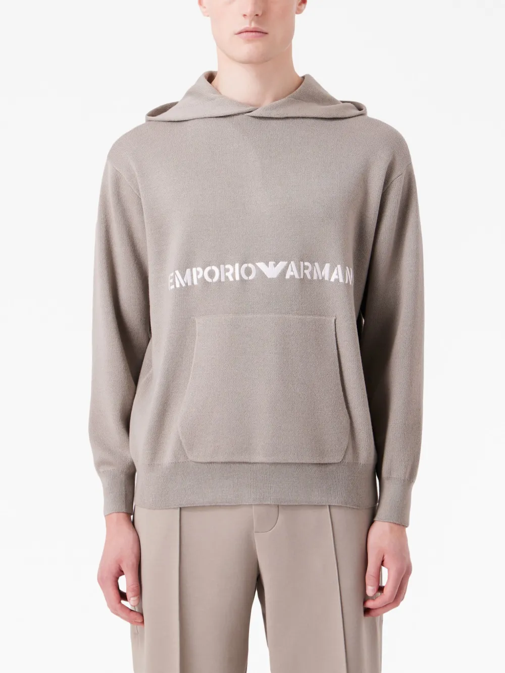 Emporio armani best sale hoodie womens