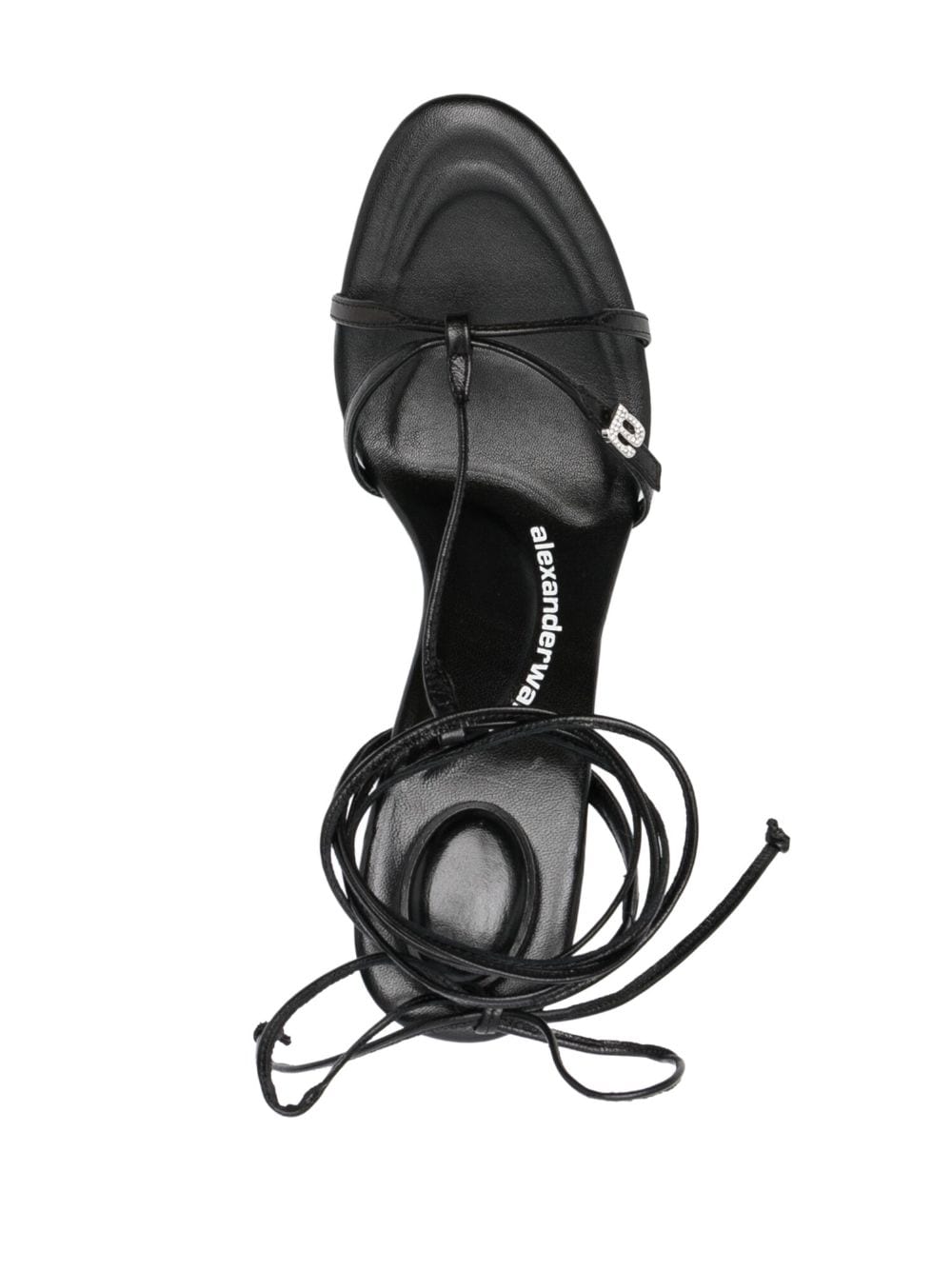Alexander Wang Lucienne 105mm leather sandals - Zwart