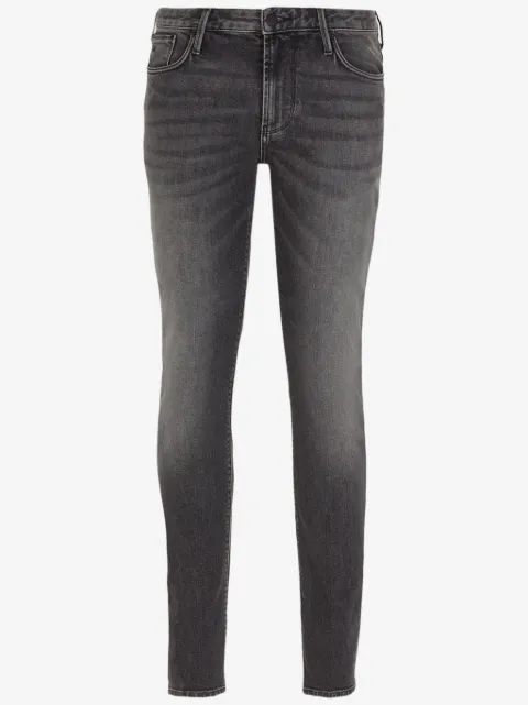 Emporio Armani jean slim J06 à taille basse