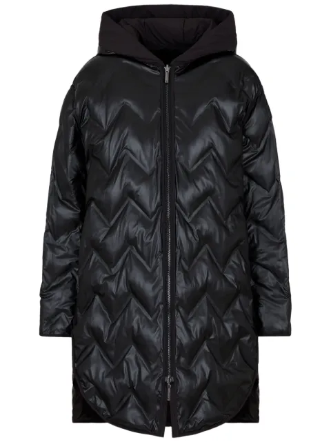 Emporio Armani quilted zip-up padded coat