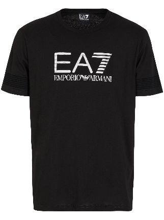 Emporio Armani logo-print Cotton T-shirt - Farfetch