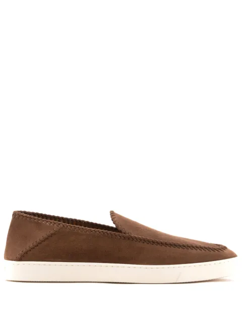 Giorgio Armani Tênis slip-on de camurça
