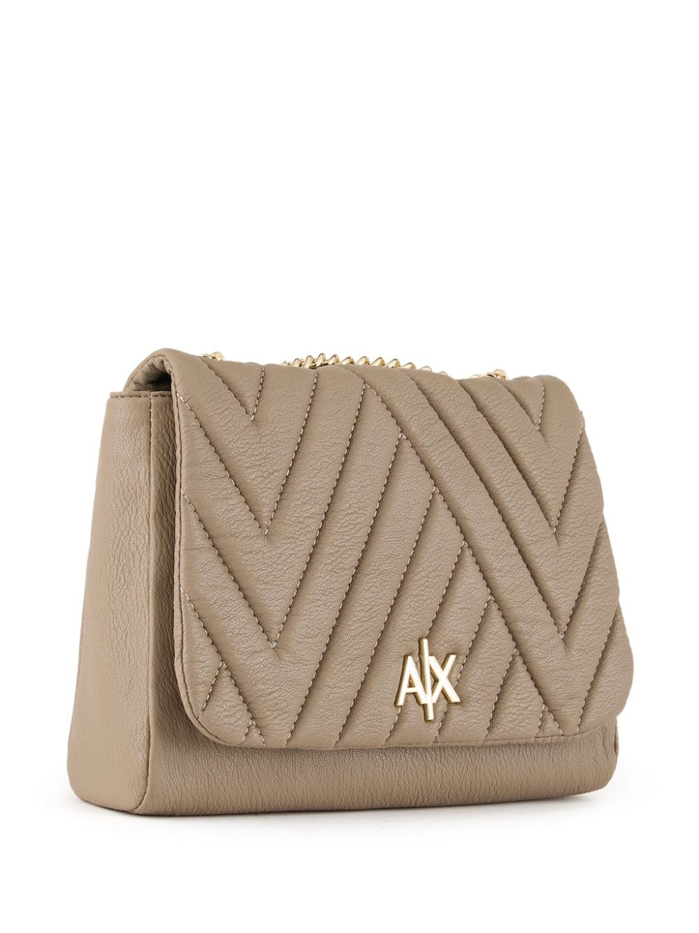 Armani Exchange Logo-patch Camera Crossbody Bag in Black